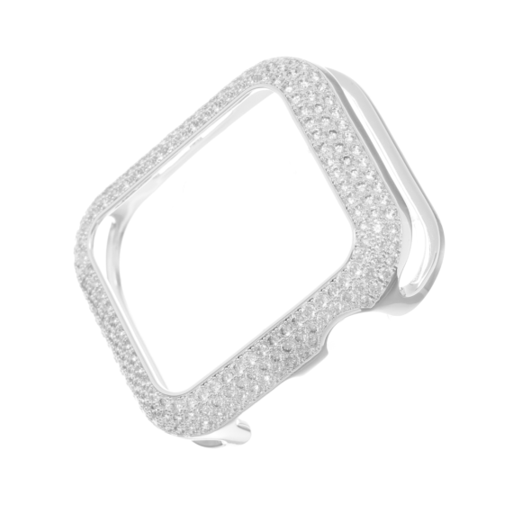 "Full Diamond” zircon case （silver）for Apple watch