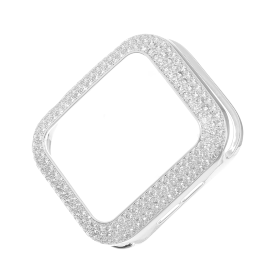 "Full Diamond” zircon case （silver）for Apple watch - Image 2