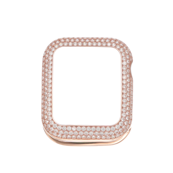 “Full Diamond” zircon case （rose gold）for Apple watch - Image 3