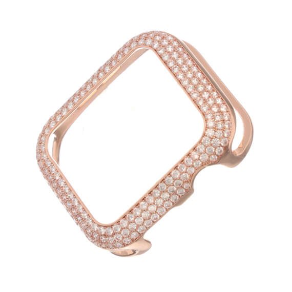 “Full Diamond” zircon case （rose gold）for Apple watch