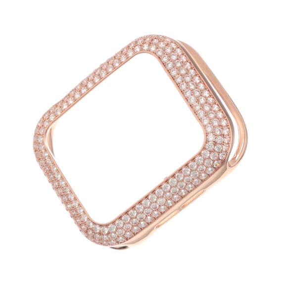 “Full Diamond” zircon case （rose gold）for Apple watch - Image 2